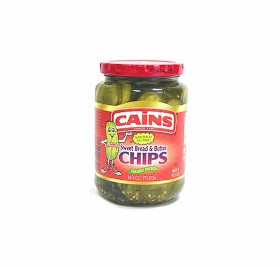 Cains Sweet Bread & Butter Chips 16 oz.