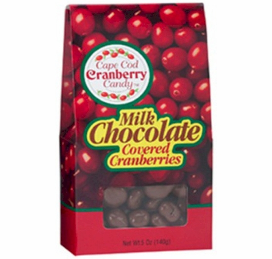 Cape Cod Cranberry Milk Chocolate Cranberries 5 oz.