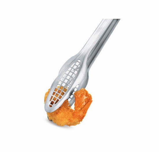 Cuisipro Grill/Fry Tongs Stainless Narrow 12.5"