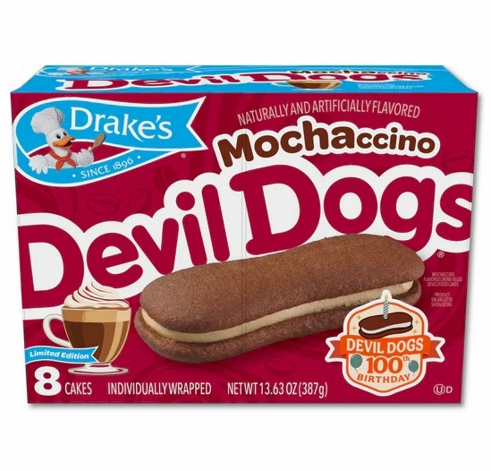 Drake's Mochaccino Devil Dogs (2 Boxes)