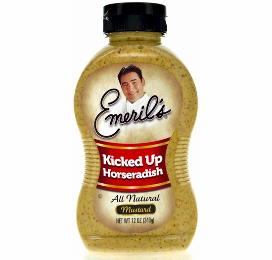 * Emeril's Kicked Up Horseradish Mustard 12 oz.