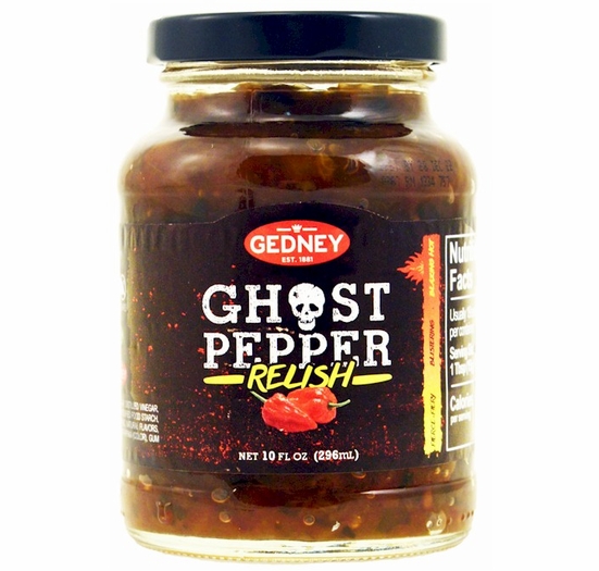 * Gedney Ghost Pepper Relish 10 oz.
