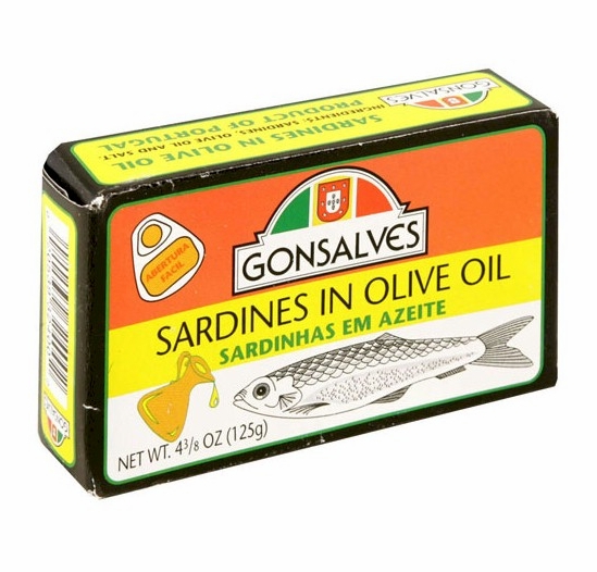Gonsalves Sardines in Olive Oil 4 3/8 oz. (2 Pack)