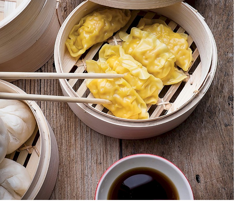 Helen's Asian Kitchen 10Inch 3Pc Bamboo Steamer