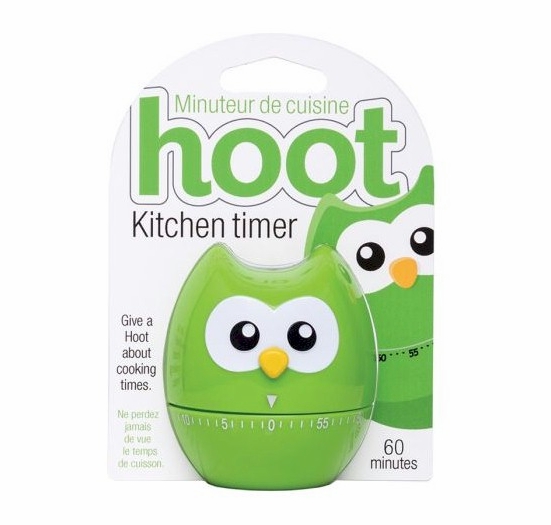 * Joie Hoot Kitchen Timer, Green