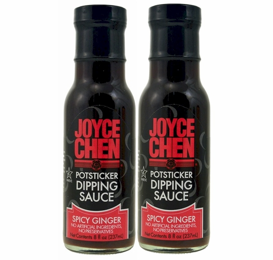 Joyce Chen Spicy Ginger Potsticker Dipping Sauce 8 oz. (2 Bottles)
