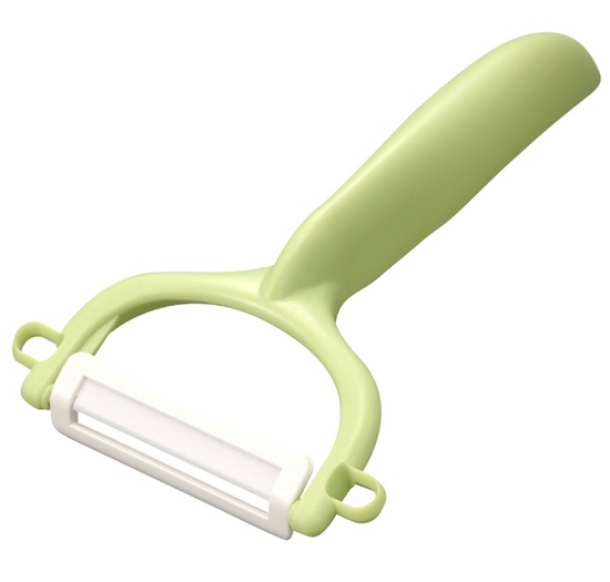 Kyocera Ceramic Y-Peeler, Green (CP-10-NGN)