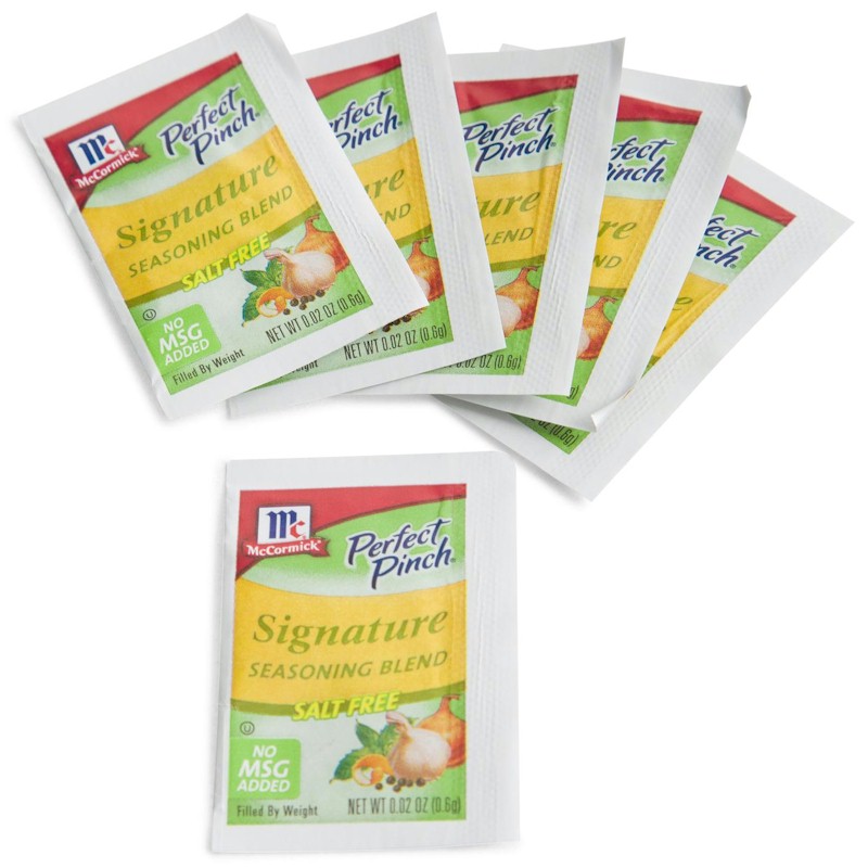 Lawry's Perfect Pinch SaltFree Signature Seasoning Blend Packets 500