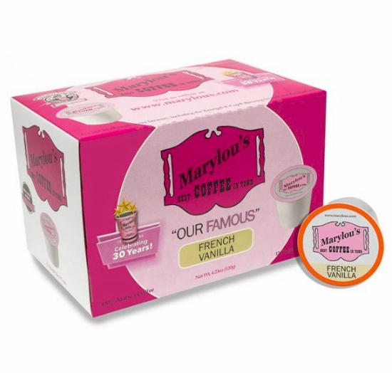 Marylou's French Vanilla Coffee Single Serve Cups - 12 Count