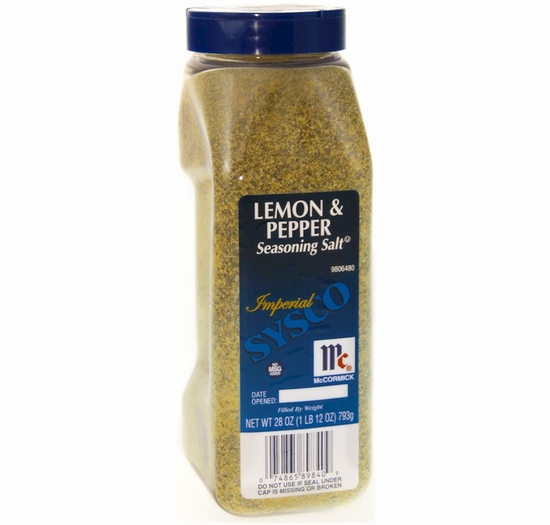 McCormick Lemon & Pepper Seasoning 28 oz. Imperial Sysco