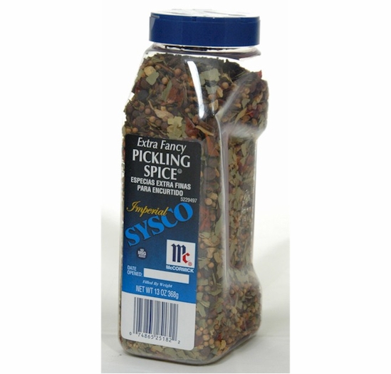 McCormick Pickling Spice 13 oz. Imperial Sysco