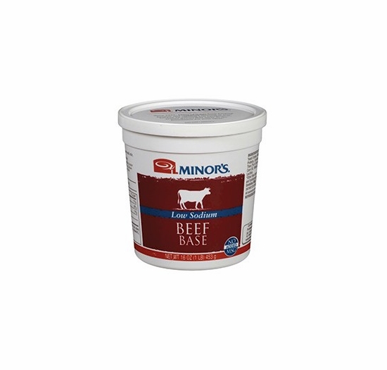 Minor's Low Sodium Beef Base 16 oz.
