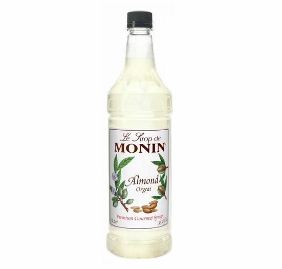 Monin Almond (Orgeat) Premium Gourmet Syrup 33.8 oz.