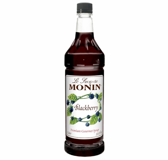Monin Blackberry Premium Gourmet Syrup 33.8 oz.