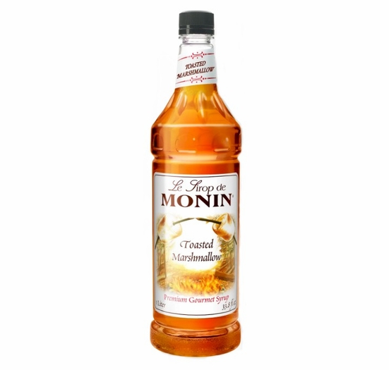 Monin Toasted Marshmallow Premium Gourmet Syrup 33.8 oz.