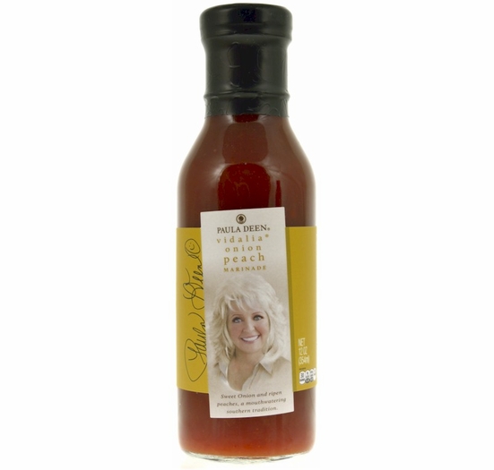 Paula Deen Vidalia Onion Peach Grilling Marinade 12 oz.