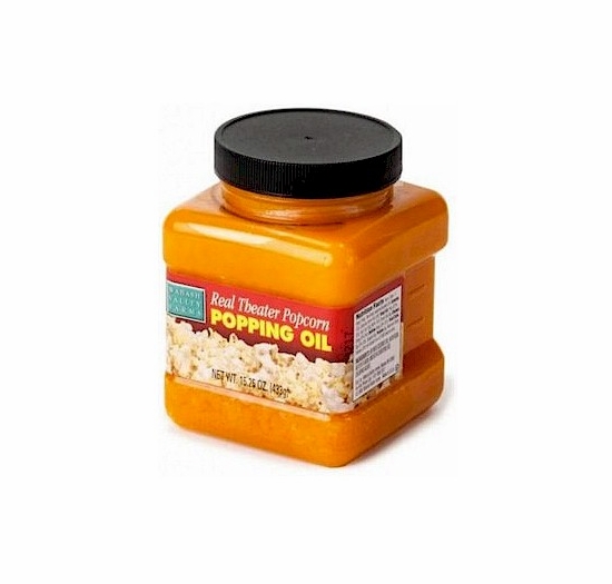 * Real Theater Popcorn Coconut Popping Oil 14 oz.