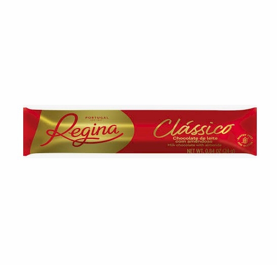 Regina Classic Milk Chocolate with Almonds (Case of 30/.84 oz. Bars)