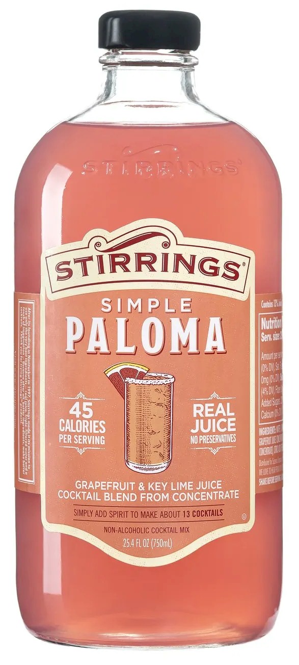 * Stirrings Paloma Cocktail Mix 750 ml.