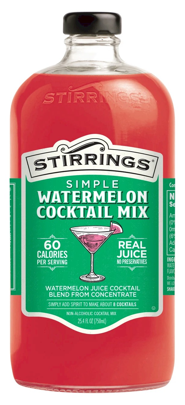 * Stirrings Watermelon Martini Cocktail Mixer 750ml
