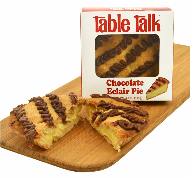 Table Talk Chocolate Eclair Pie 4 oz. (36 Pack)