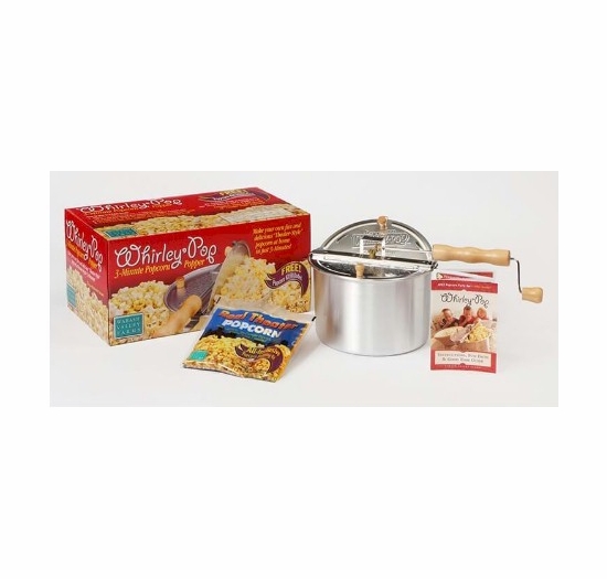 * Whirley-Pop Stovetop Popcorn Popper Original Silver 