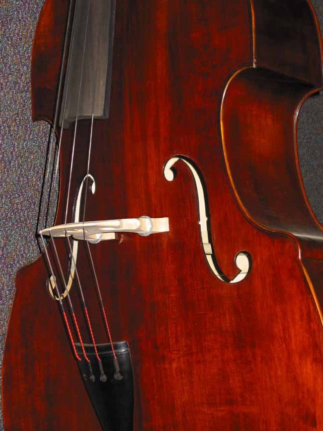 Eastman Model VB95 Antiqued Upright Double Bass Carved Top Hand Rubbed