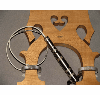 Fishman Full Circle Pickup installed in a Bridge