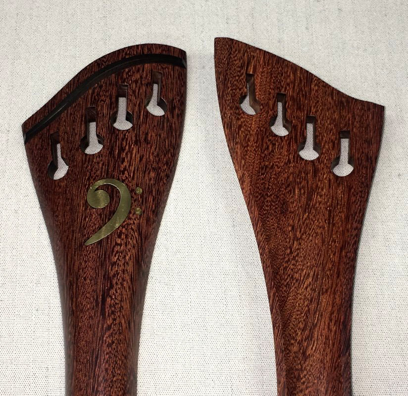 FMI Upright Basses Ebony and Tamarind Bass Tailpieces Larger String