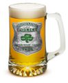 25oz Police Irelands Finest Glass Tankard