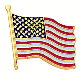 American Flag Pin