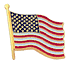 American Flag Pin