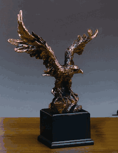 Bronze Eagle Award Trophy