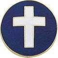 c150 White Cross On Blue