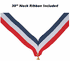 Cast Rifle Medal with Neck Ribbon