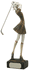 Contemporary Female Golf Trophy - 2 Sizes