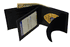  Dress Leather Single ID Wallet w/cc Slots - Notepad Style