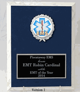 EMS Honor Plaque