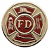 Fire Department 12 Plate Plaque