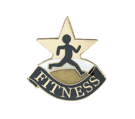 Fitness Lapel Pin