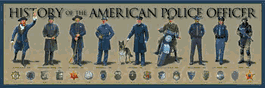 History of the American Police Officer Poster