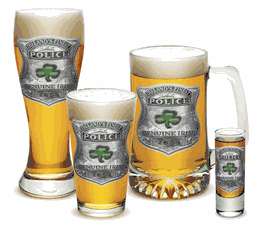 Irelands's Finest Police Glassware Set