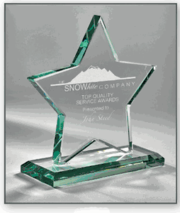 Jade Star Award - 3 Sizes