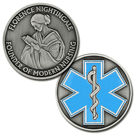 Nursing Coin - Florence Nightingale