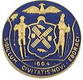 nyce New York City Seal on Blue