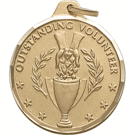 Outstanding Volunteer Award Medal