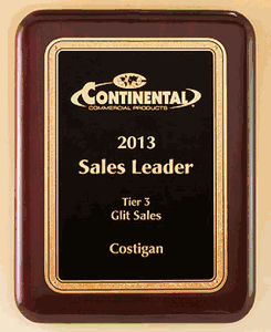 Piano-Finished Engraved Plaque in 4 Sizes