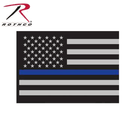 Rothco Thin Blue Line Flag Decal