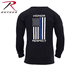 Rothco Thin Blue Line Honor and Respect Long Sleeve T-Shirt