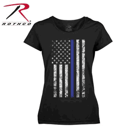 Rothco Women's Thin Blue Line T-Shirt